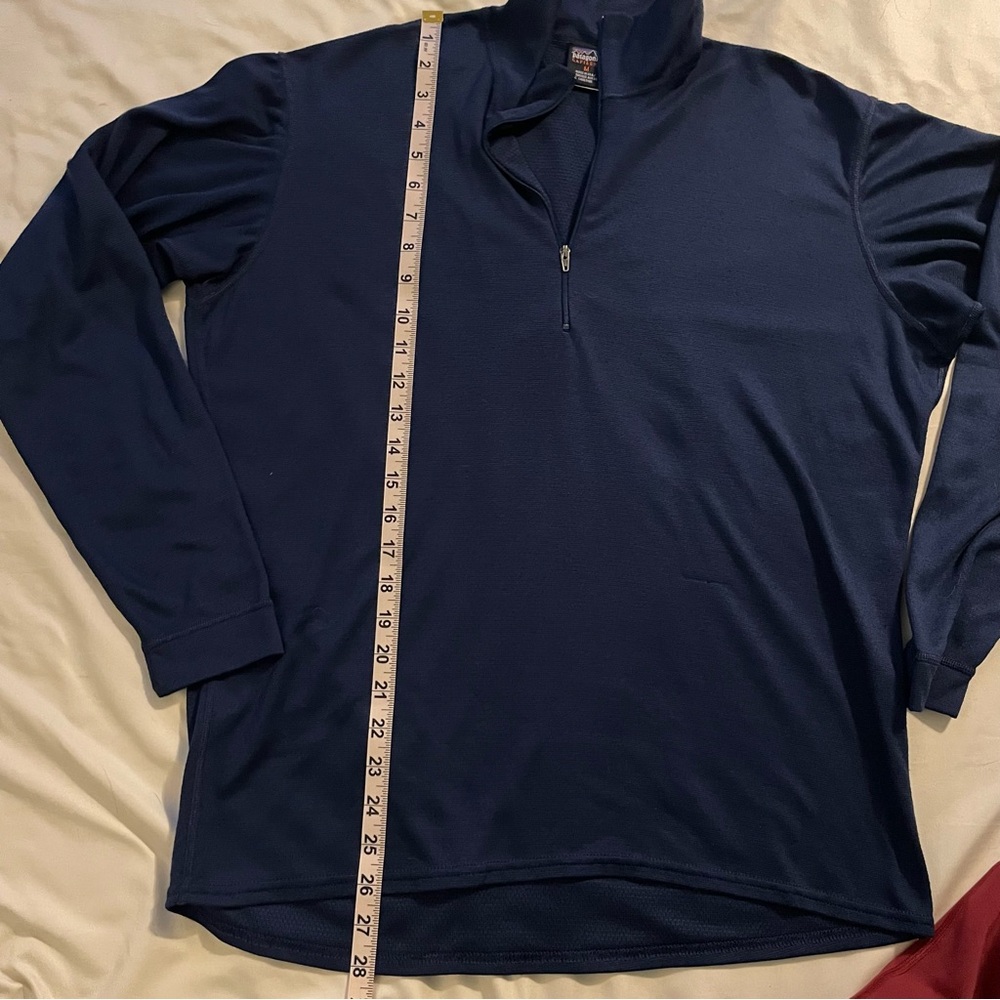 Patagonia Capilene Pullover Vintage 1/4 Zip Base Layer - Picture 9 of 10